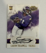 LAQUON TREADWELL (RC) 2016 Panini Honors Rookie Auto #91 (GOLD) #'d/50! Vikings