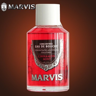 Marvis Concentree Eau de Bouche Mundspülung Zimt Minze Geschmack 120ml