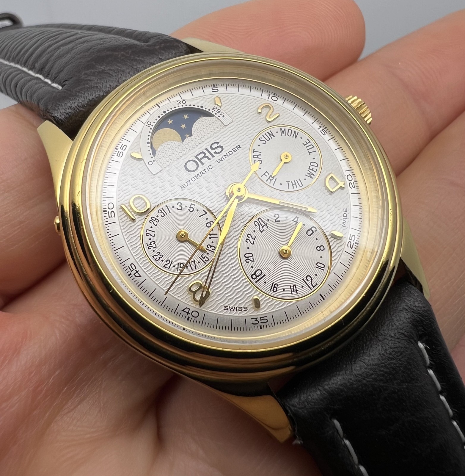 ORIS  COMPLICATION AUTOMATIC MOON PHASE REF 7433B… - image 6