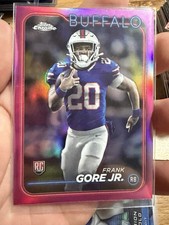 2024 Topps Chrome - Rookies Frank Gore Jr. #260 Pink Refractor (RC)