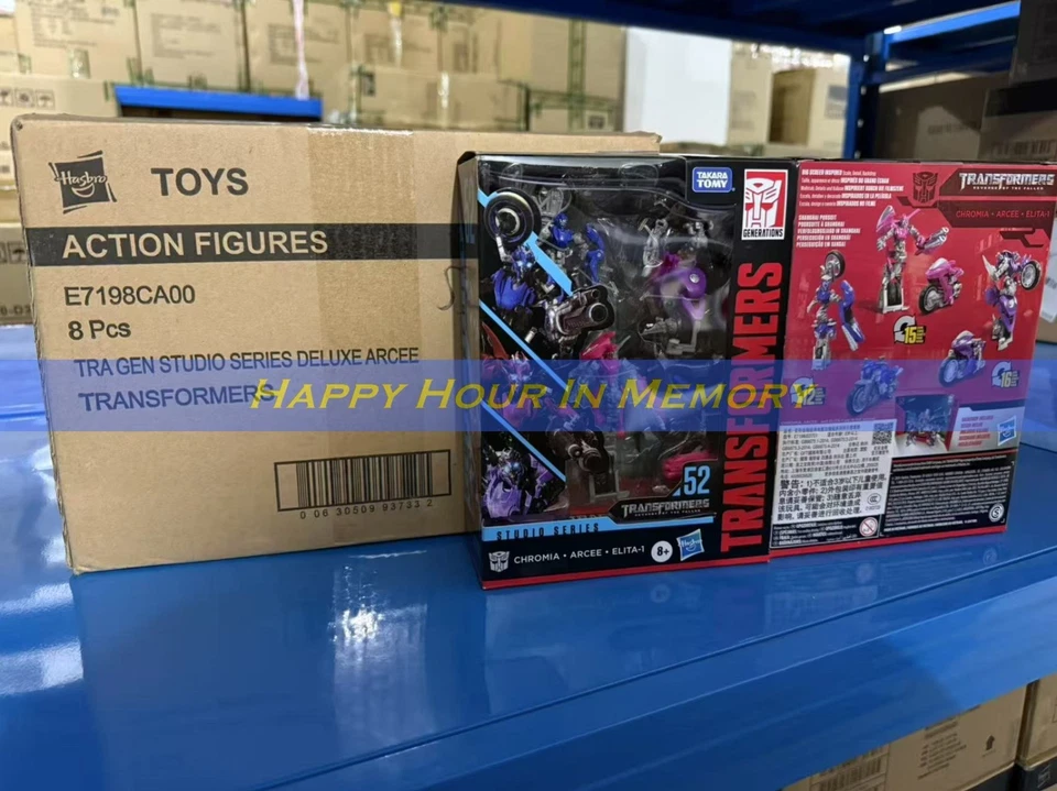 Hasbro / Takara Transformers Movie Studio Series SS52 Arcee Chromia Elita-1 NEW - Image 3 of 4
