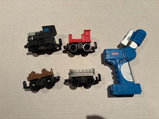 Fisher Price GEOTRAX Train Car Lot w/ Blue Remote NON WORKING
