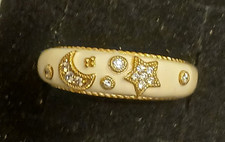 Judith Ripka Gold Clad Sterling Silver Celest...