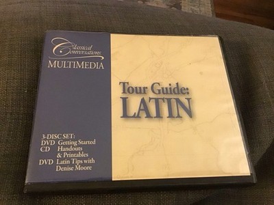 Classical Conversations  ''Tour Guide: Latin'' 3 Disc Set DVD/CD by Leigh Bortins