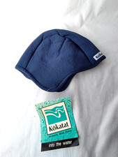Cappello vintage Kokatat nylon teschio taglia grande blu kayak surf acqua fredda