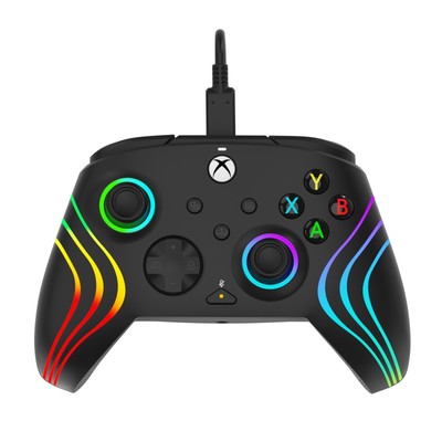PDP LLC Afterglow  Wave Kabelgebundener Controller Black für Xbox Series X, S, P