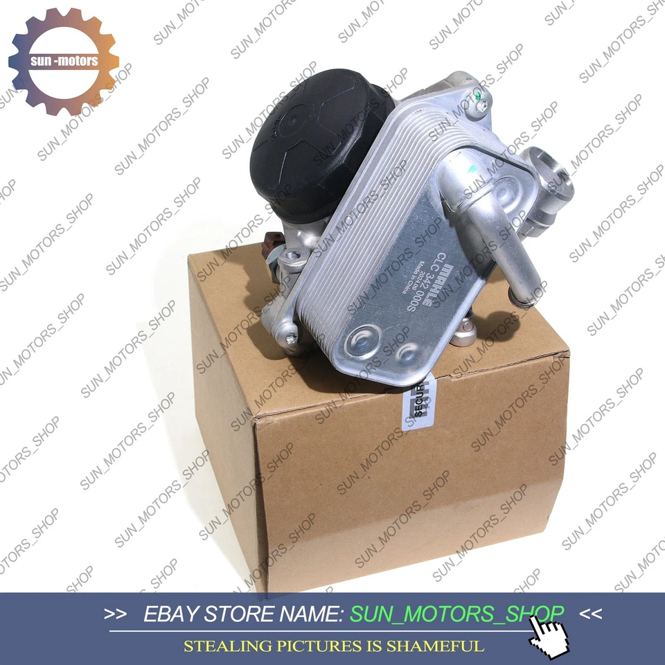 Engine Oil Cooler Filter Housing Assembly Fits 128i 328i 335i 528i 530xi X3 Z4 - Image 2 of 4