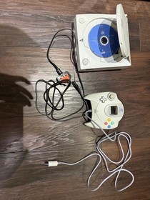 SEGA Dreamcast Console w/Controller & Power Cable -TESTED & WORKING VG Condition