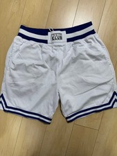 PRO CLUB Heavyweight Mesh Shorts Regular Size XL White Made in United States