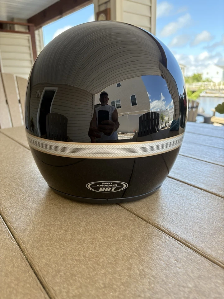 Casco HD 100 años aniversario 3/4 ligeramente usado grande  Foto 3 de 4