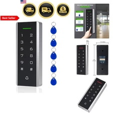 Door Access Control System Keypad ID Card Reader 1000 Users Support 5PCS Keyc...