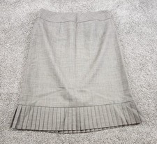 Pendleton Size 8 Pleated Hem Wool Blend Career Preppy Old Money Skirt
