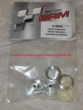 BRM S-084C Front Wheels + Rim Inserts Ferrari 512M