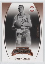 2007-08 Press Pass Legends Bronze 299/899 Jerry Lucas #45 HOF 0a1