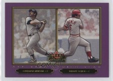 2002 Fleer Fall Classic Gold 25/50 Thurman Munson Johnny Bench #95 HOF db5