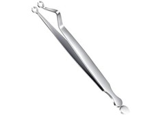 Ear Piercing Forceps Cartilage Helix Tragus Pliers Clamps Stainless...