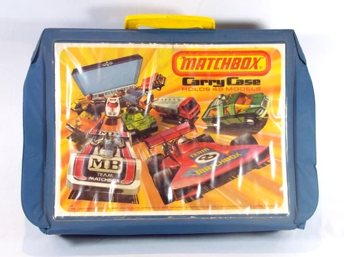 Matchbox Carry Case 48 Cars for Parts or Repair (c)1976 Vintage