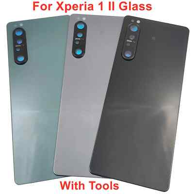 Für Sony Xperia 1 II Hard Battery Cover Rear Housing Shell Case With Camera Lens