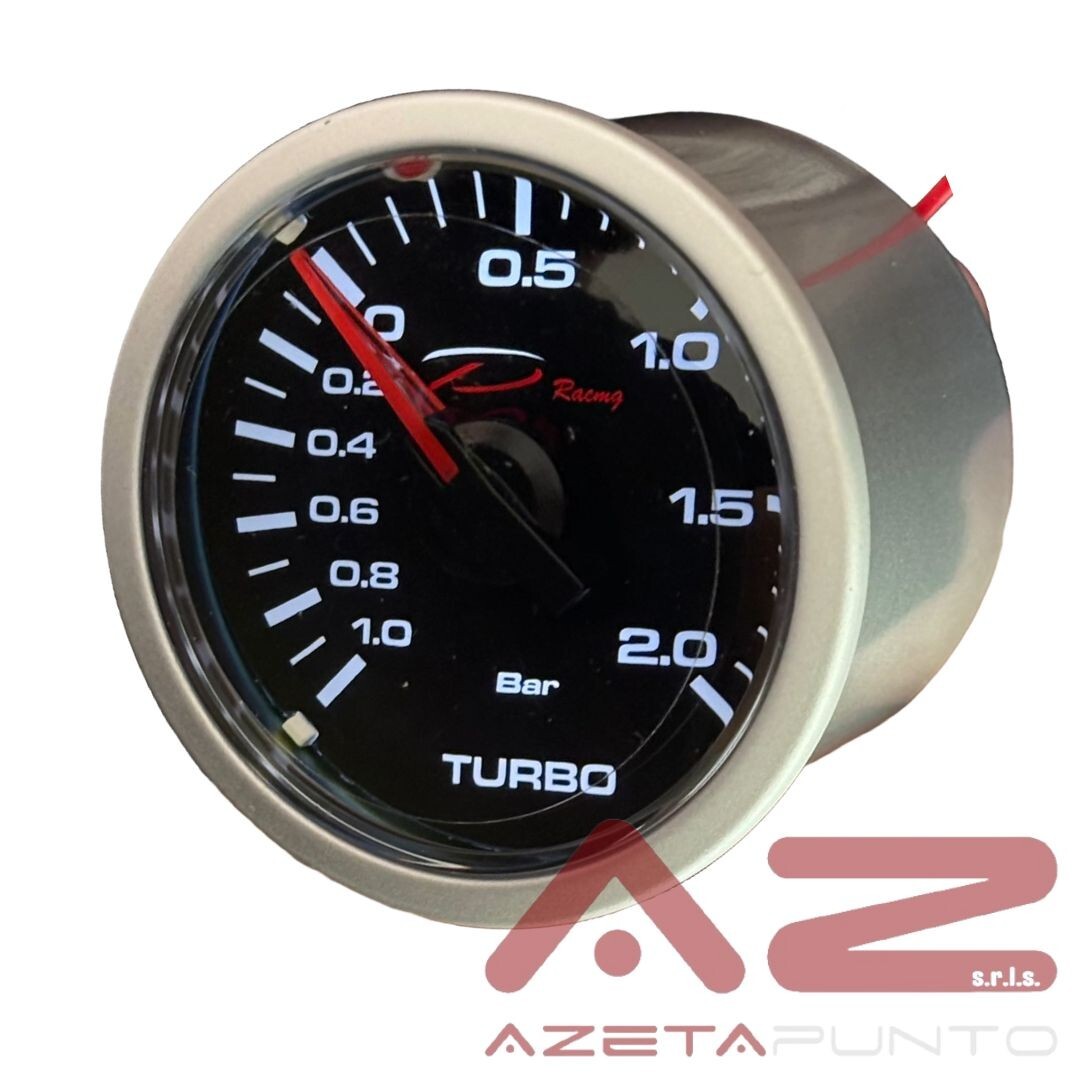 manometro pressione turbo depo racing 52 mm 2 bar analogico retroilluminato