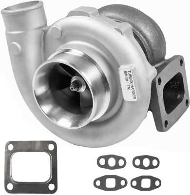 T76 Turbo Charger T4 .96 A/R Trim 600+ HP 76mm for V6 V8 Cars Above 3.5L Engines