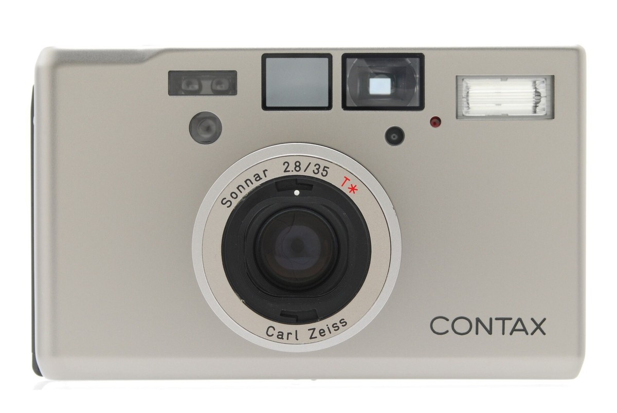 contax T3 シルバー Contax T3 35mm Compact Film Camera Silver Titanium Point