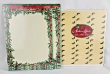 Gartner Studios Holly & Ribbon Stationery 50 Sheets With Matching Address Labels
