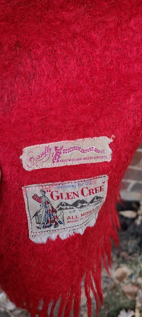 Glen Cree 100% Mohair Blanket Scotland 67