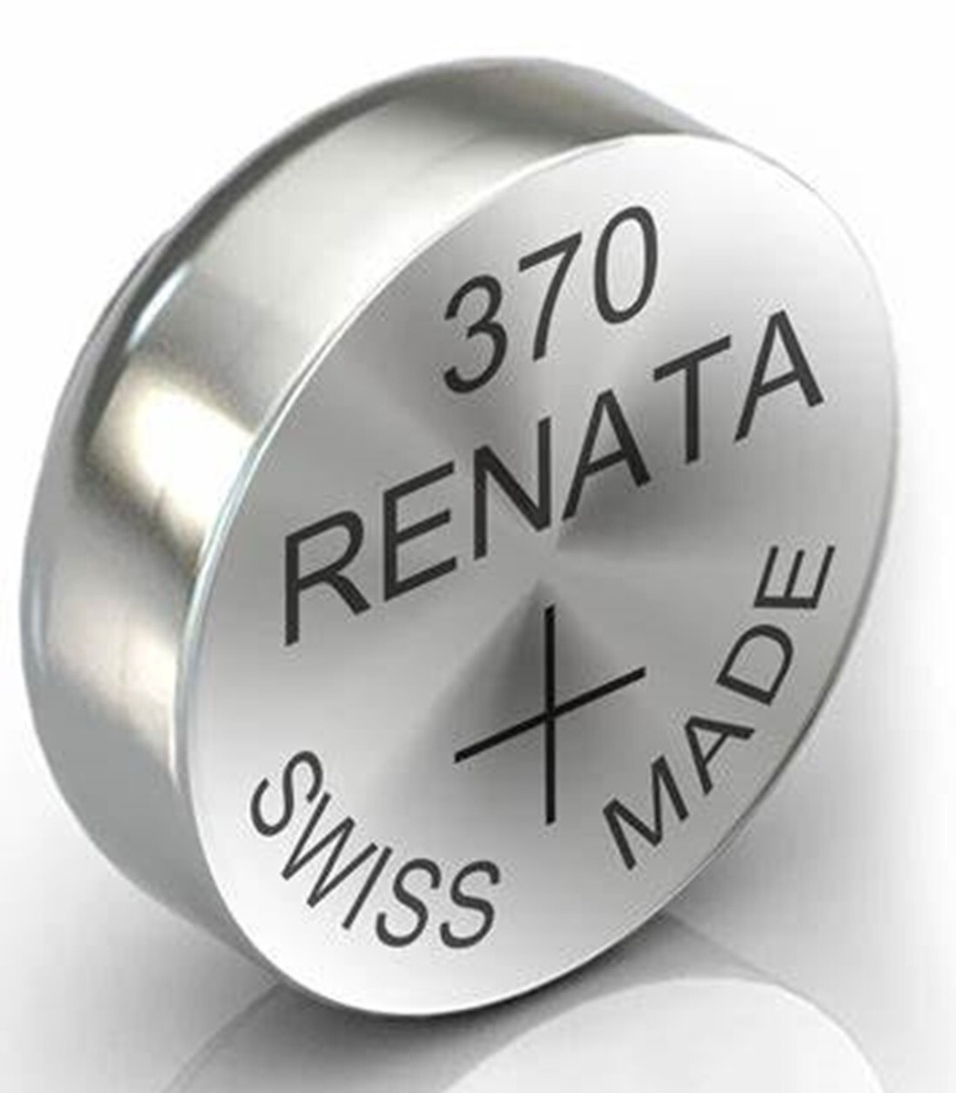 Fifty (50) Renata 370 SR920W Silver Oxide Watch Batteries Swiss Made