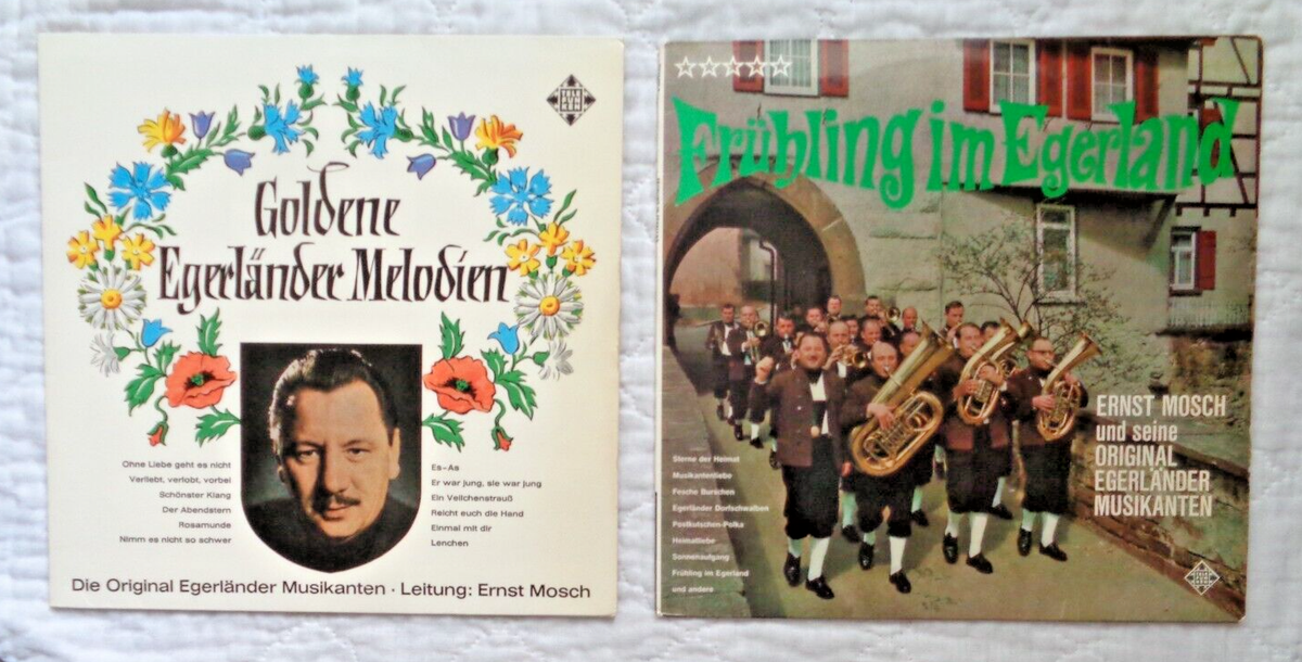Ernst Mosch Goldene Egerländer Melodien/ Frühling Im Egerland 2 x