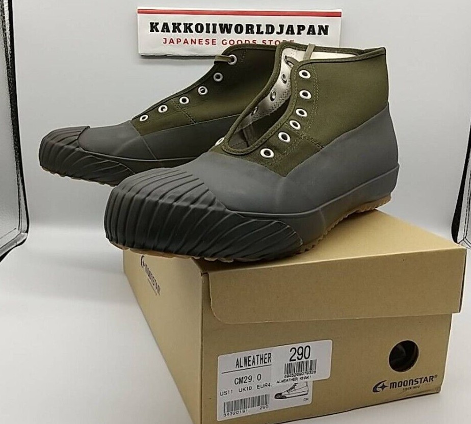 【新品】moonstar alweather c green 27cm Moonstar Alweather Olive Shoes | Tortoise General Store