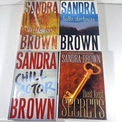 Lot 4 White Hot Hello Darkness Chill Factor Best Kept Secrets By Brown Sandra