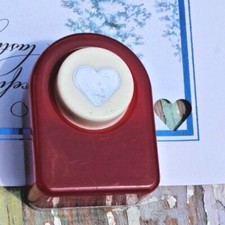 Small Paper Punch, Scrapbooking Craft Full Heart FREE SHIPPING 