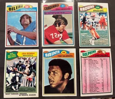 1977 Topps Football Cards (1-528) - YOU PICK - Complete your set
