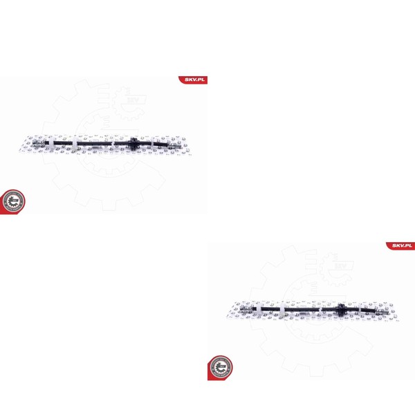 2X Esen SKV Bremsschlauch Vorne Beidseitig FüR Fiat Brava 182 182_ Bravo I Alfa-image