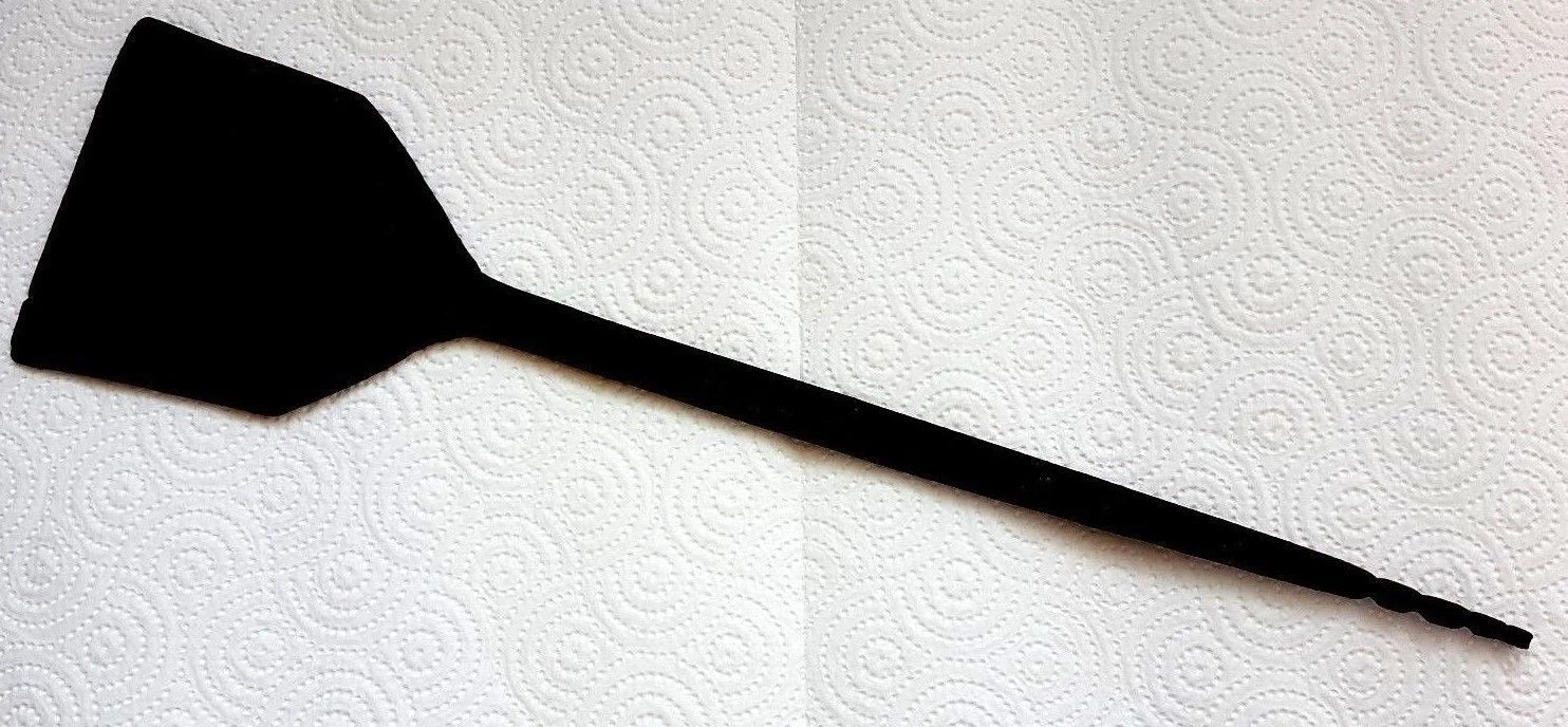 IRON DOUGH SCRAPER , PRIMITIVE TOOL, TWISTED HANDLE, 16.5"
Opens in a new window or tab