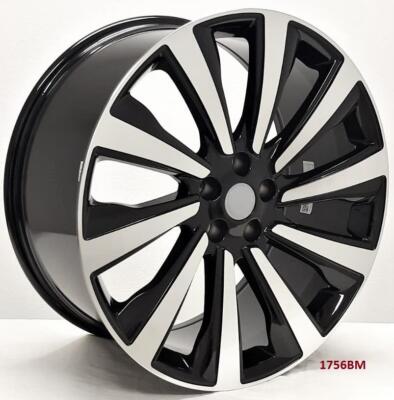 22'' wheels for RANGE ROVER SPORT P400 SE (2023 MODEL) 5x120 22x10 LEXANI TIRES