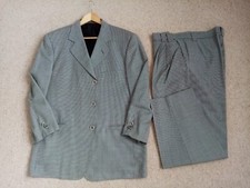 Gianni Versace Suit Owned & Worn by Sir Elton John /Black and White Dogtooth