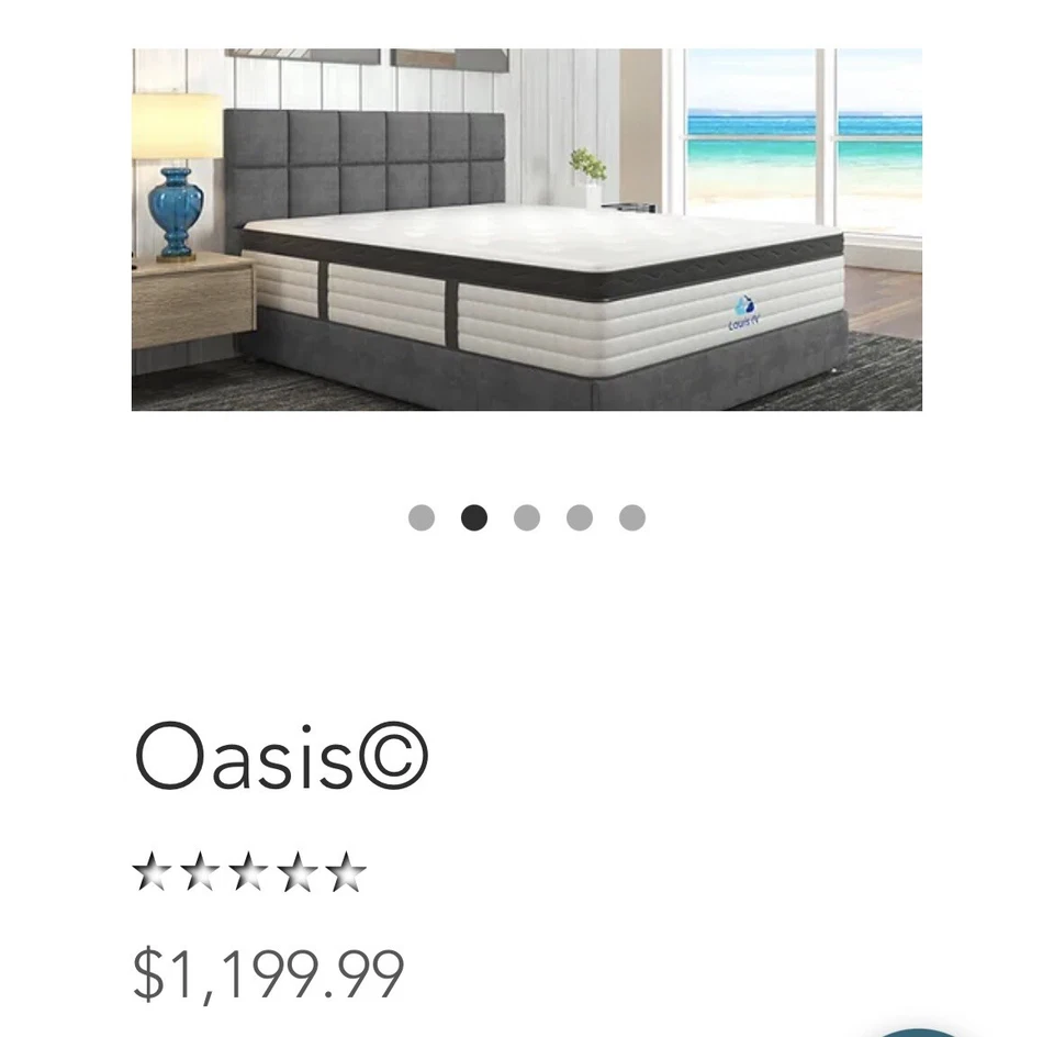 Louis Iv Mattress - Image 2 of 3