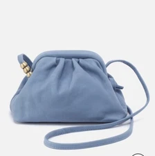 Hobo NWT Adalyn  Provence leather Small Frame Crossbody bag outside pocket