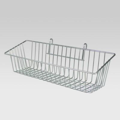 Korb 430 x 135 x 115 mm, zur Aufhängung an Gitter