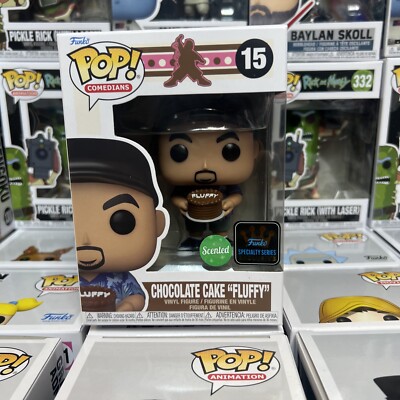 FUNKO POP Comedians Vinyl: Chocolate Cake ''Fluffy'' (Scented) #15 W/Protector