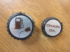 ECHO 500 510 550 610 CHAINSAW FUEL AND OIL CAPS      BOX 226-17