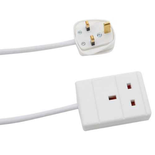 UK Extension Lead Cable Electric Mains Power 1 2 3 4 6 8 10 Gang Way Plug Socket - Picture 16 of 73