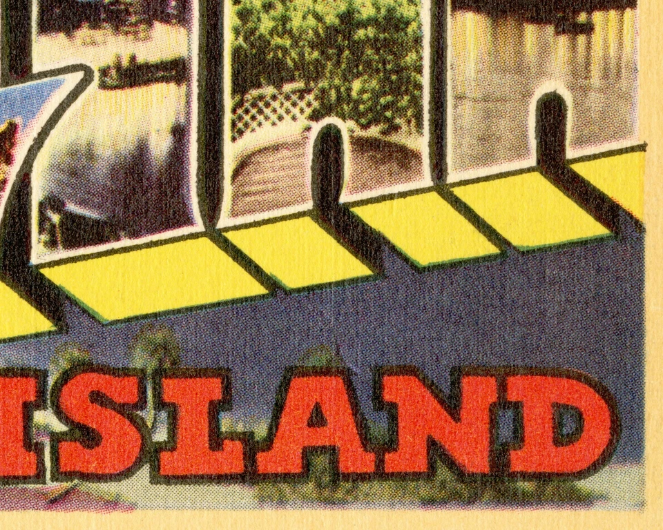 ¡PÓSTER POSTAL ISLA Santa Catalina! (24" x 36" o menor) - Carta grande Foto 4 de 4