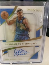 2020-21 Immaculate Collection Drew Gooden Shadowbox Signatures Autograph #d /99 