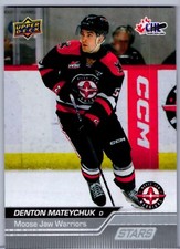 Denton Mateychuk 2023-24 Upper Deck CHL Stars #307 (RC) - Columbus Blue Jackets