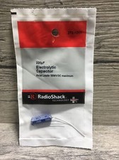 RADIO SHACK 272-1017 / 2721017 220uF Electrolytic Capacitor #S9-17