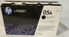 HP 05A CE505A Black Toner Cartridge Genuine New Sealed No Box Free Ship