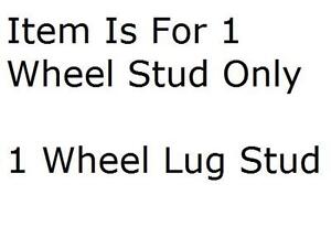 Dorman Wheel Stud Chart