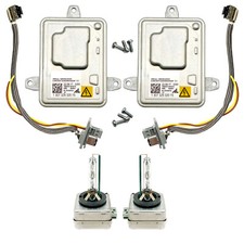 2x For 2016-20 Chevy Camaro Xenon Ballast Hid D3s Bulb Kit Control Unit Module